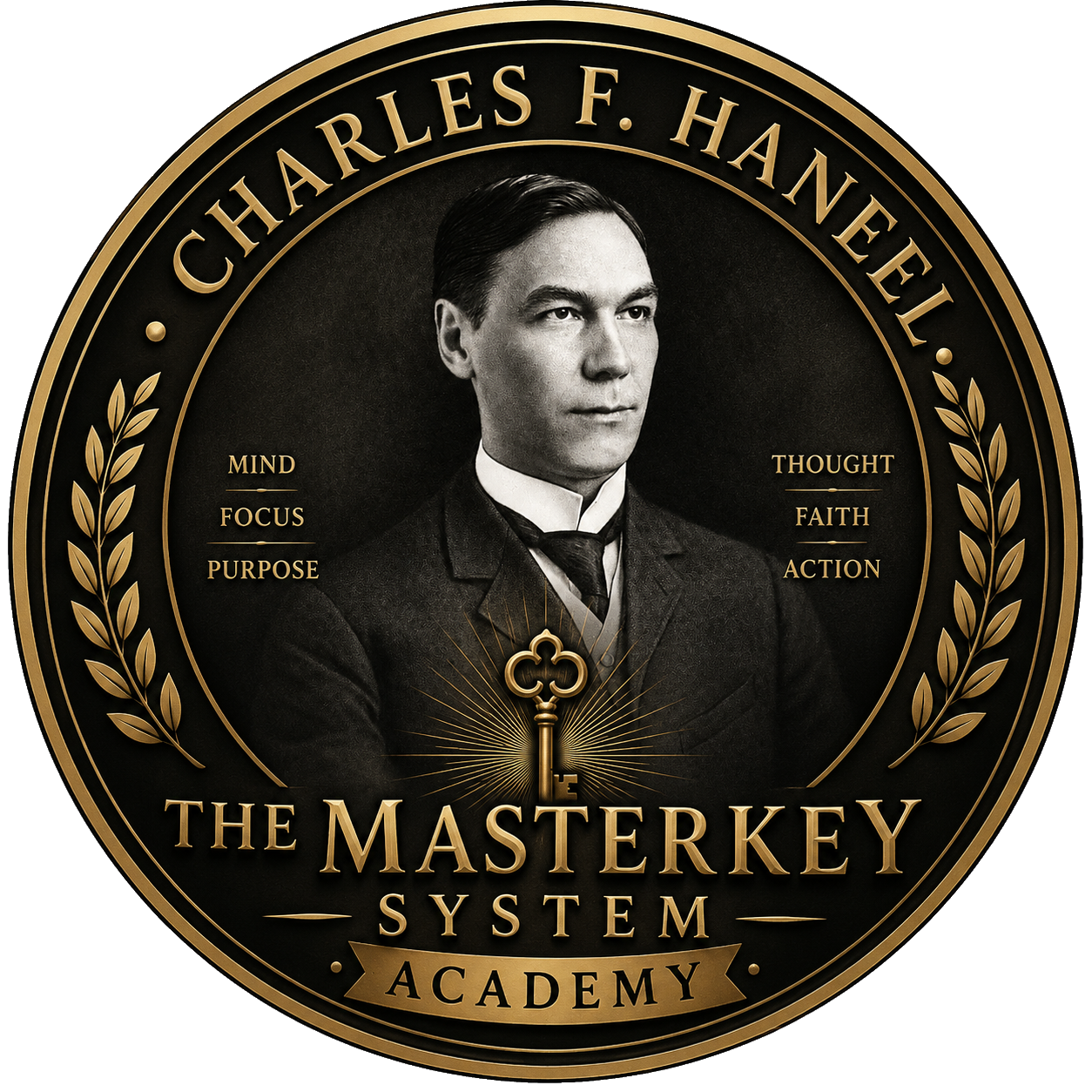 Charles F. Haneel — The Master Key System Academy seal